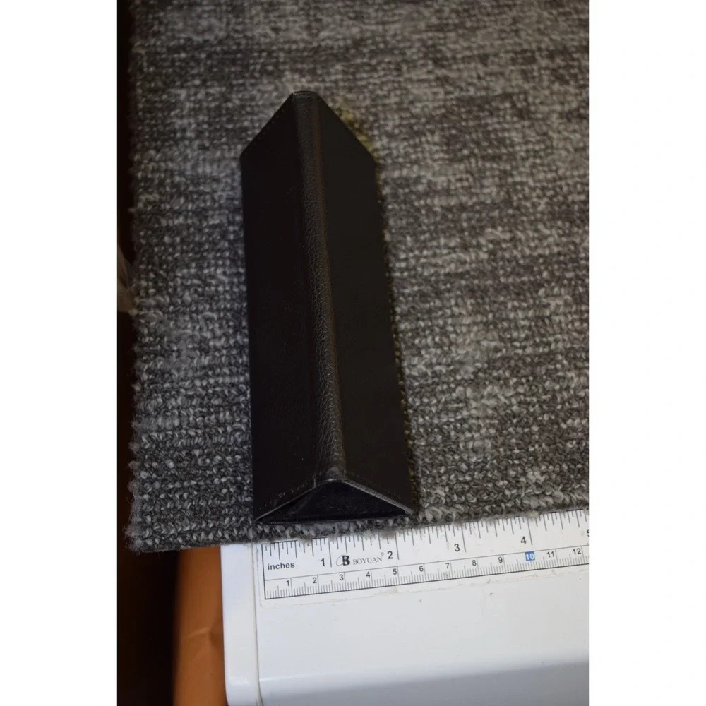 G-Sport by Gargoyles Black Pebbled Triangular Folding Sunglasses Case